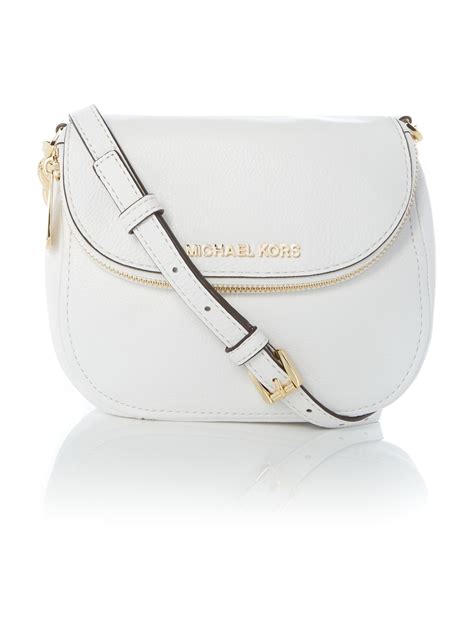 michael kors bedford white flap over crossbody bag|Michael Kors legacy bag.